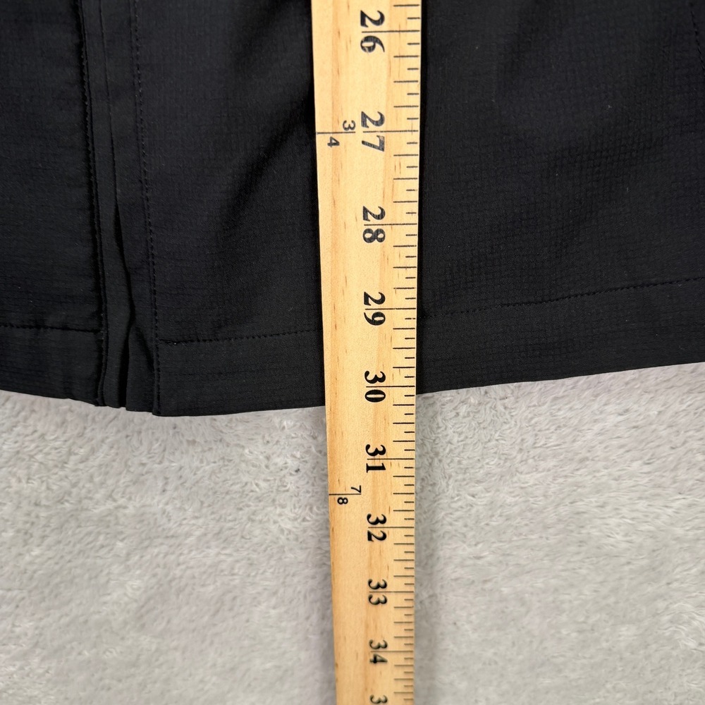 Travis Mathew Mens Large Full Zip Jacket Black Lightweight Stretch Golf Active - Picture 8 of 10